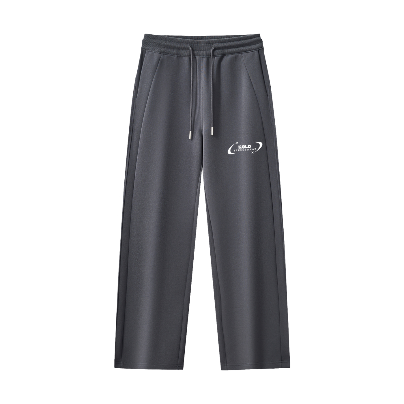 Essential Drawstring Straight-Leg Sweatpants